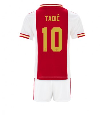 Ajax Dusan Tadic #10 Hjemmedraktsett Barn 2022-23 Kortermet (+ Korte bukser)